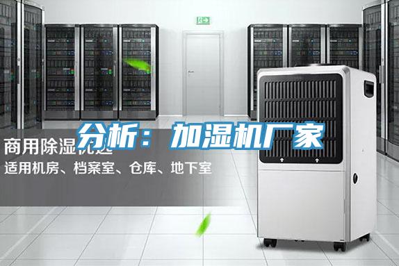 分析：加湿机厂家