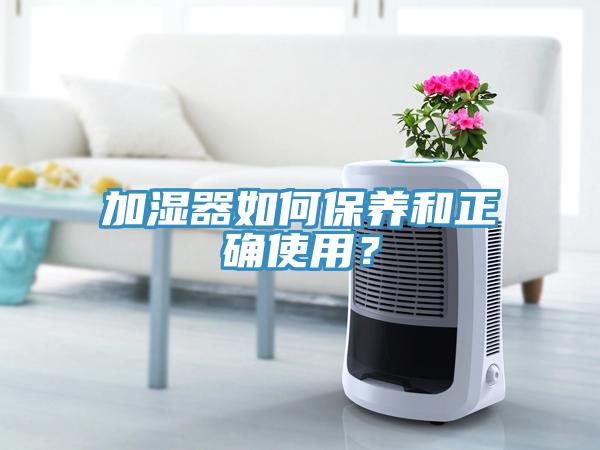 加湿器如何保养和正确使用？