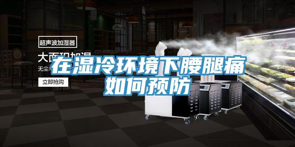 在湿冷环境下腰腿痛如何预防