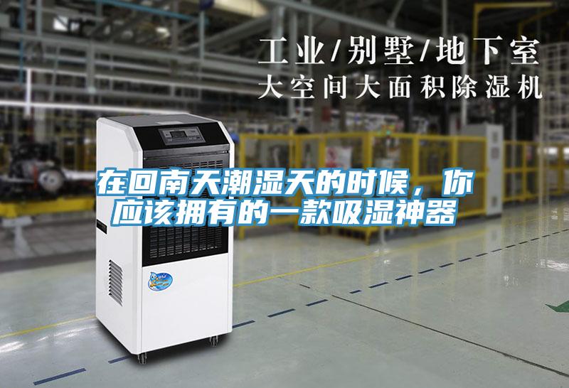在回南天潮湿天的时候，你应该拥有的一款吸湿神器