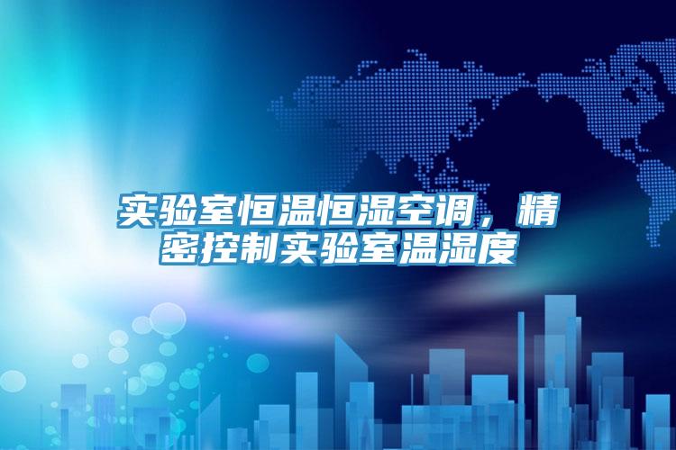 实验室恒温恒湿空调，精密控制实验室温湿度