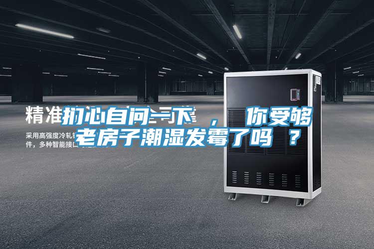 扪心自问一下 ， 你受够老房子潮湿发霉了吗 ？