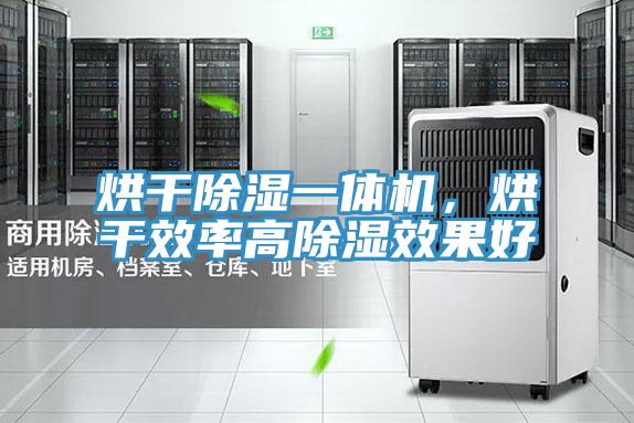 烘干除湿一体机，烘干效率高除湿效果好