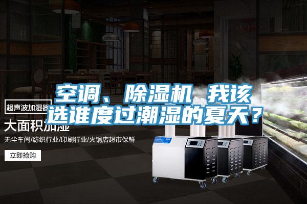 空调、泡芙短视频APP官方下载地址 我该选谁度过潮湿的夏天？