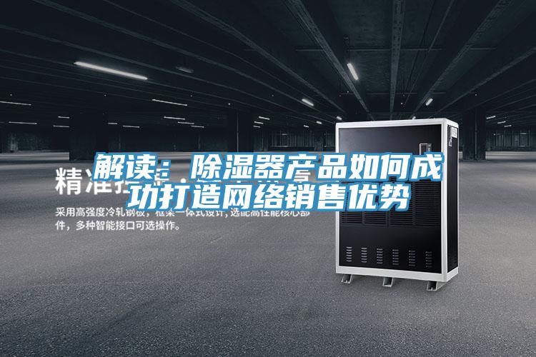解读：除湿器产品如何成功打造网络销售优势