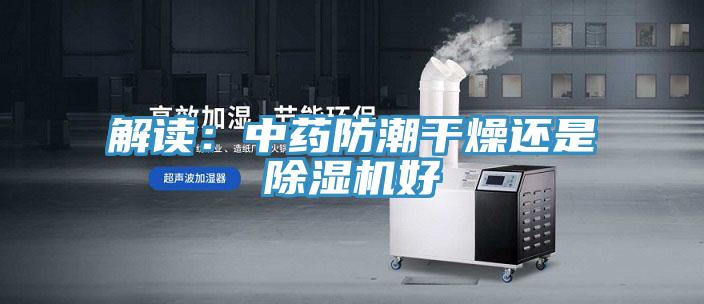 解读：中药防潮干燥还是泡芙短视频APP官方下载地址好