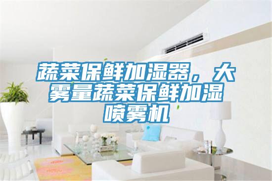 蔬菜保鲜加湿器，大雾量蔬菜保鲜加湿喷雾机