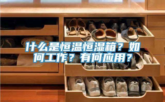 什么是恒温恒湿箱？如何工作？有何应用？