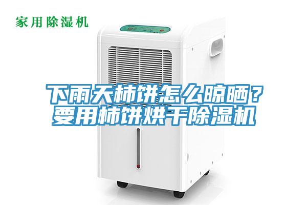 下雨天柿饼怎么晾晒？要用柿饼烘干泡芙短视频APP官方下载地址