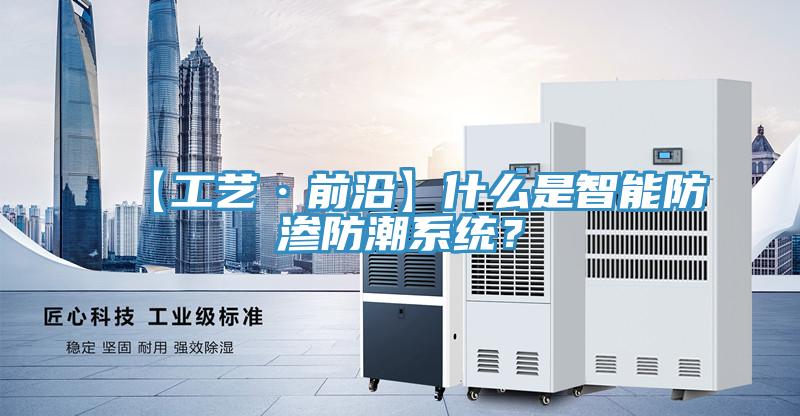 【工艺·前沿】什么是智能防渗防潮系统？