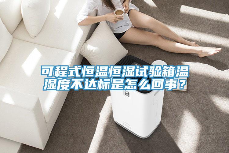 可程式恒温恒湿试验箱温湿度不达标是怎么回事？