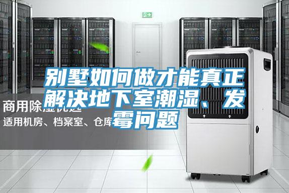 别墅如何做才能真正解决地下室潮湿、发霉问题