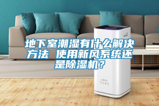 地下室潮湿有什么解决方法 使用新风系统还是泡芙短视频APP官方下载地址？