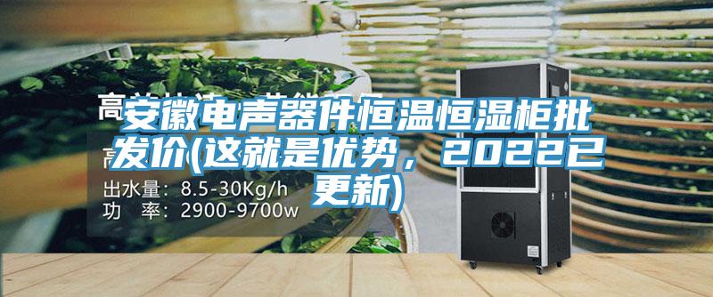 安徽电声器件恒温恒湿柜批发价(这就是优势，2022已更新)