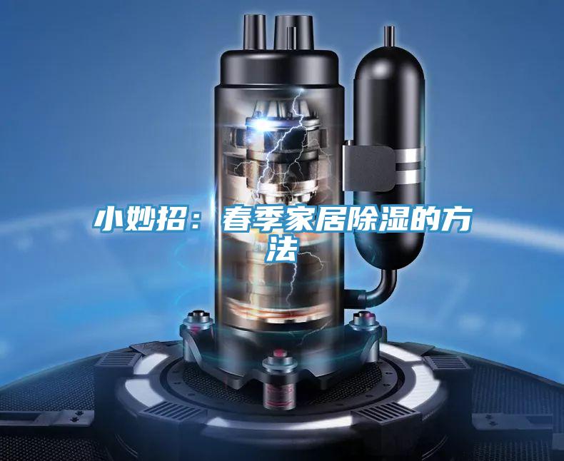 小妙招：春季家居除湿的方法