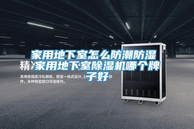 家用地下室怎么防潮防湿 家用地下室泡芙短视频APP官方下载地址哪个牌子好