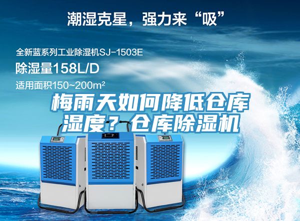 梅雨天如何降低仓库湿度？仓库泡芙短视频APP官方下载地址