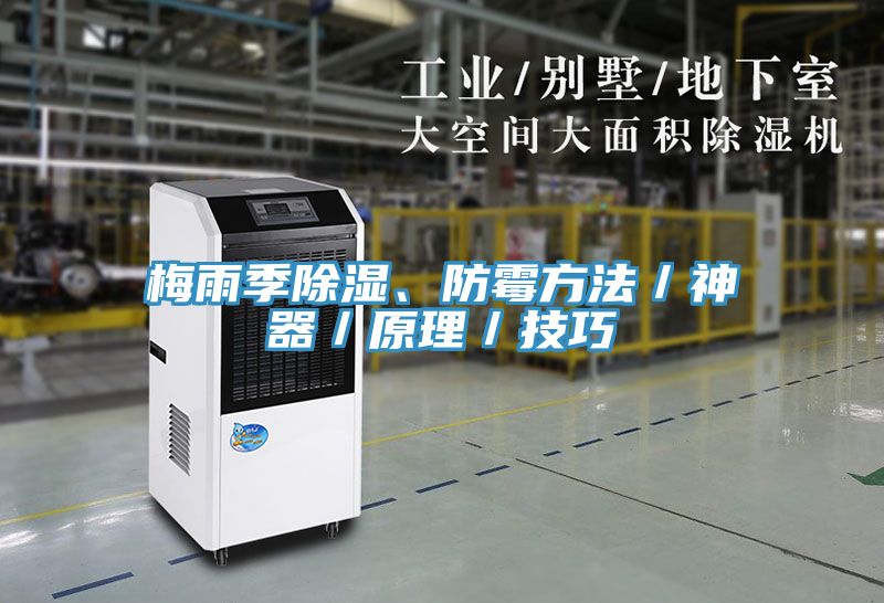 梅雨季除湿、防霉方法／神器／原理／技巧