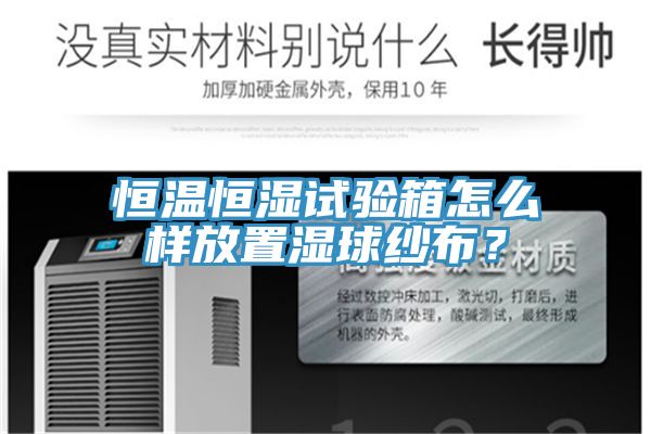 恒温恒湿试验箱怎么样放置湿球纱布？