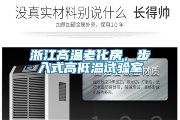 浙江高温老化房，步入式高低温试验室