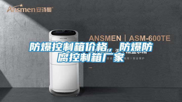 防爆控制箱价格，防爆防腐控制箱厂家