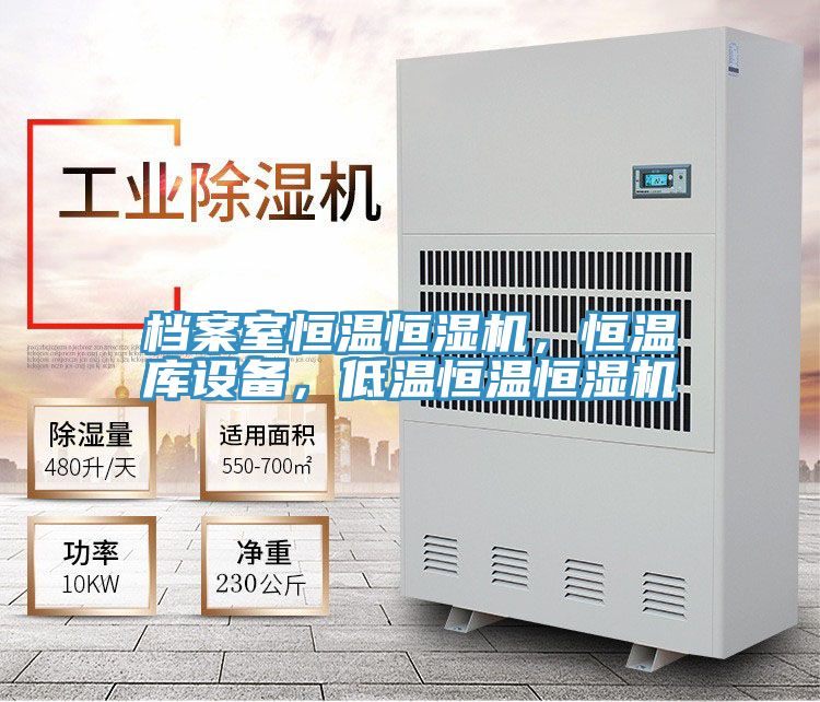 档案室恒温恒湿机，恒温库设备，低温恒温恒湿机