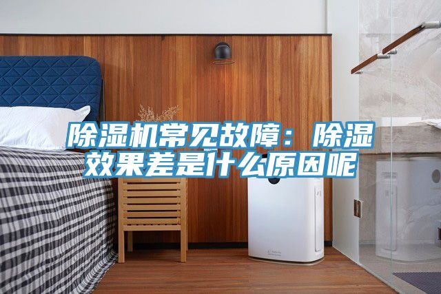 泡芙短视频APP官方下载地址常见故障：除湿效果差是什么原因呢